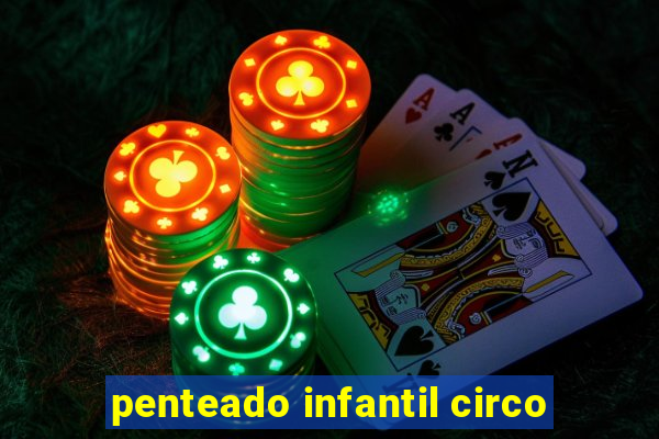 penteado infantil circo